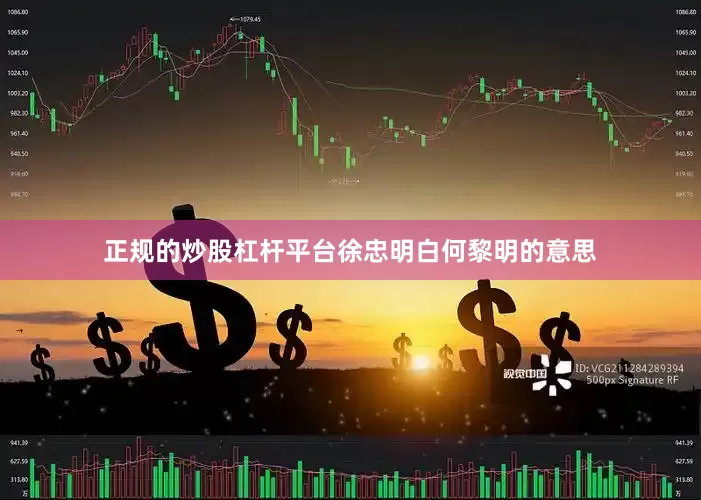 正规的炒股杠杆平台徐忠明白何黎明的意思